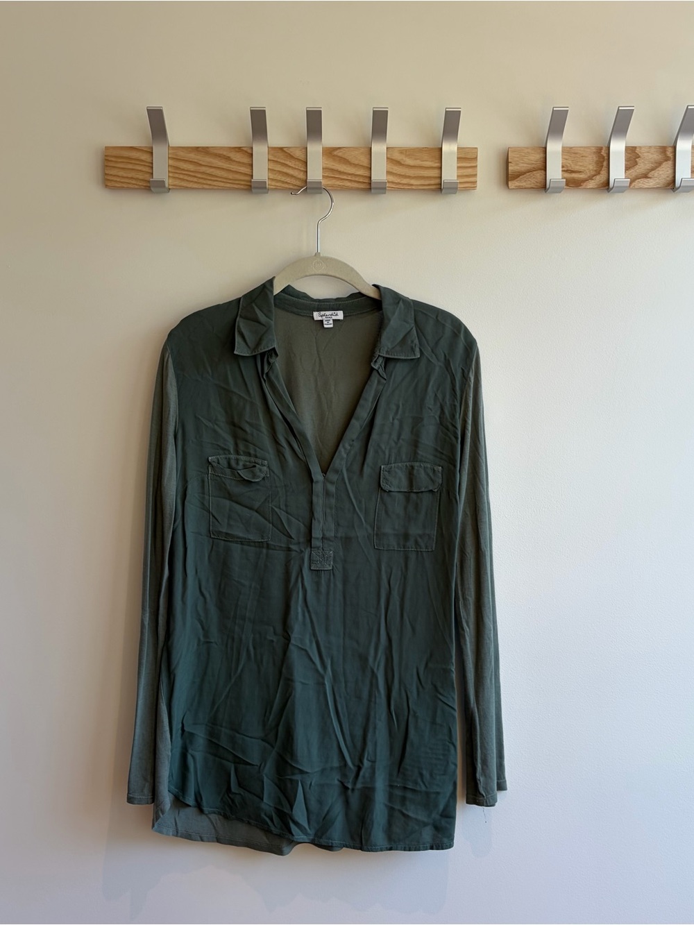 Splendid Olive Green Lightweight Shirt